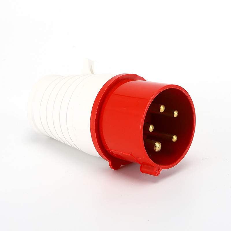 IEC60309 Waterproof CEE Industrial Connector Plug 5Pin 16A 380V-415V 3P+E+N IP44 (Type-3）