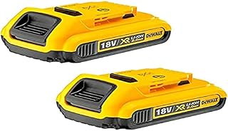 2 x DCB183 DEWALT Genuine 18V XR 2.0Ah Battery for DCD785, DCD985, DCF885, Dcs391, Dcs331