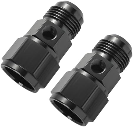 6an Fuel Line Fittings 2-Piece Fuel Pressure Fitting Adapter - 6AN - Foto 7