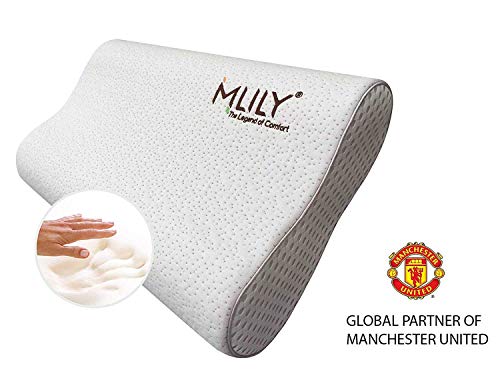 Orthopädisches Nackenstützkissen von Mlily Kissen aus viscoelastischem Airschaum (Memory Foam),...