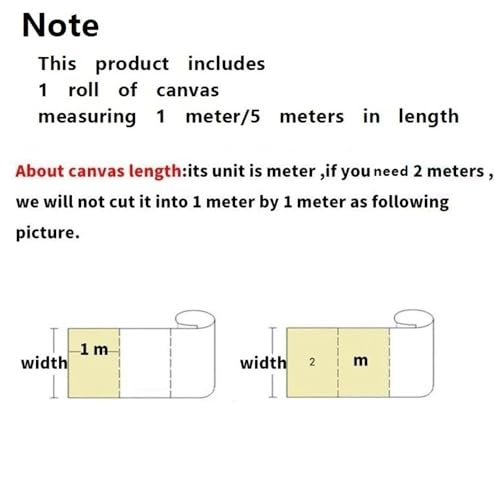 Lienzo imprimado en blanco de 38cm para practicar pintura al óleo 6