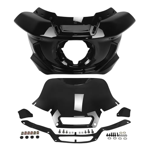 Image of TCMT Motorcycle Fairing with Black 7 inch Windshield Fit For Harley Low Rider ST FXLRST 2022-2025 Low Rider El Diablo FXRST 2022