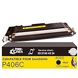 COMPATIBILITÉ TOTALE : Remplace les toners Samsug 406S et s’utilise parfaitement avec de nombreux modèles d'imprimantes Samsung Xpress C460W C460FW C460 C410W C410FW 413W C463W CLX-3300 CLX-3305 CLX-3305W CLX-3305FW CLX-3305FN CLP-360 CLP-365 CLP-365W CLP-366W CLP-367W CLP-368