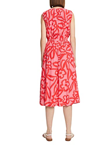 ESPRIT 052eo1e341 Vestito, 663/Rosa Fucsia 4, 42