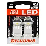 SYLVANIA - 4114 ZEVO LED White Bulb - Bright LED Bulb, Ideal for Daytime Running Lights (DRL) and Back-Up/Reverse Lights (Contains 2 Bulbs)