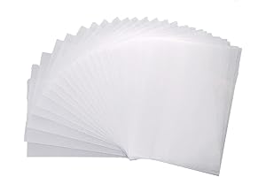 Fantastic Shrink Plastic Sheets: 5.7X7.8 inch -- 25x Handmade Craft Paper Delight