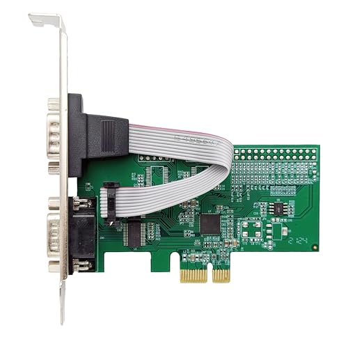 | エアリア シリアル RS232C 2ポート 増設 PCI Express x1 接続