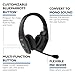 BlueParrott S650-XT Bluetooth Wireless Headphones 96% Noise Canceling Over Head Trucker Headset with Mic, 2-in-1 Convertible Stereo to Mono with ANC, IP54-Rated Protection, 36 hrs. Talk Time, Black