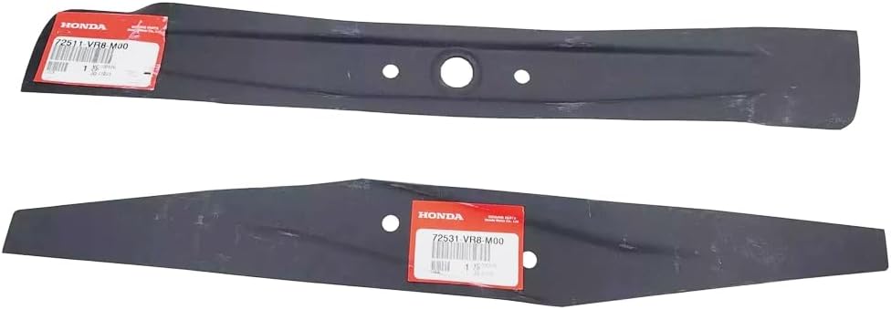 Honda HRN216 Lawn Mower Tune Up Kit - Includes 17211-Z8B-901 Air Filter, 98079-55846 Spark Plug, 08213-10W30 12oz Bottle of 10W-30 Oil, 72531-VR8-M00 Lower Blade and 72511-VR8-M00 Upper Blade