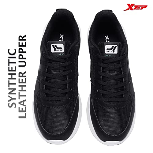 Image of XTEP Retro Fashion, Color Blocked, Flawless Breathable Synthetic Nylon Mesh Textile Upper, RB Outsole, Phylon Midsole for Better Grip, Casual Shoes for Men