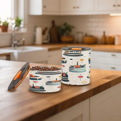 Contenedor Hermético para Café de Acero Inoxidable 17oz miniatura 7