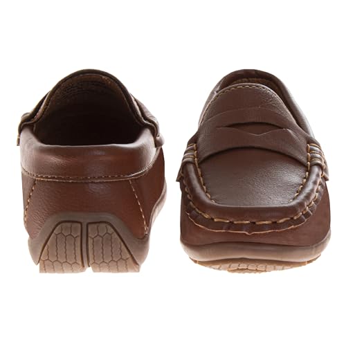 French Toast Boys Oxford Shoes Slip On Dress Shoes Moccasins Penny Loafers for Boys (Size 5-10 Toddler / 11-13 Little Kid / 1-4 Big Kid)3