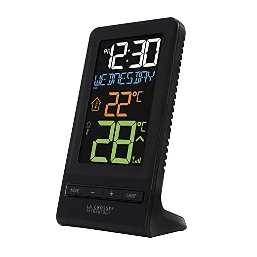 La Crosse Technology 308-1415 Wireless Thermometer, Black