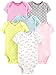 Produktbild Simple Joys by Carter's Baby Mädchen 6er Pack Kurzarm Body ,Gray/Pink/Lime/Blue ,Newborn
