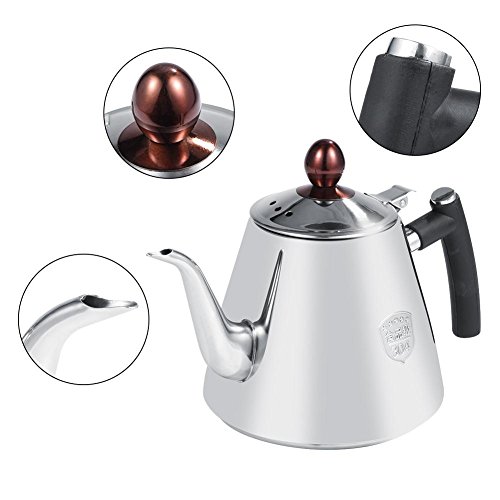 Théière pour cuisinière acier inoxydable bouilloire cafetière Samfox