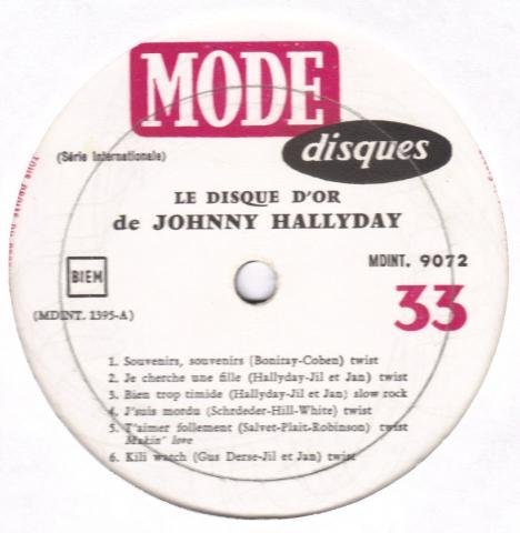 Le disque d'or