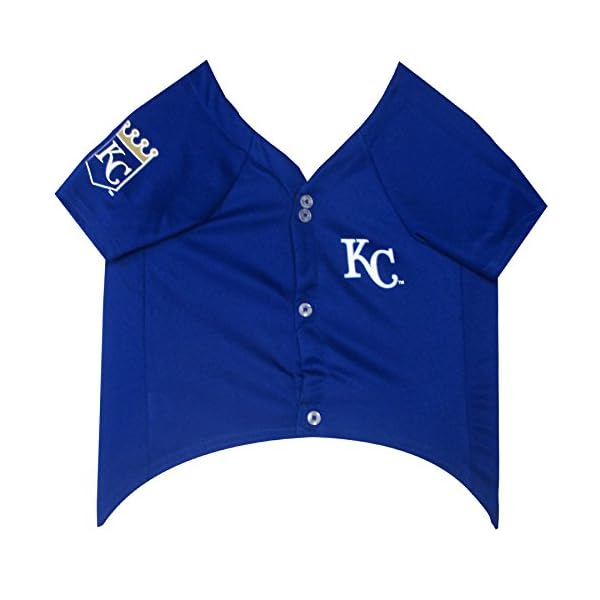 MLB Jersey for Dogs & Cats – Baseball Kansas City Royals Pet Jersey, Large. MLB Jersey for Dogs & Cats – Baseball Kansas City Royals Pet Jersey, Large.