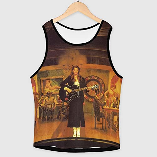 Emmylou Harris Blue Kentucky Girl Tank Tops Womens3D Printing Summer Comforto-Neck Sleeveless Tops 2Xl #TOP2
