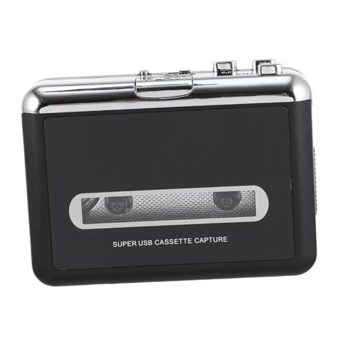 USB Cassette Player with Detachable Speaker Portable Tape to Converter Music Playback Anywhere Compatible with USB Devices Design