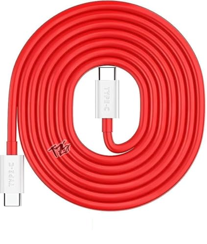 Image of Original 65W Fast Charger with USB Type-C to Type-C Cable Compatible with OnePlus Nord, Nord 2, Nord CE Reliable & Quick Charging