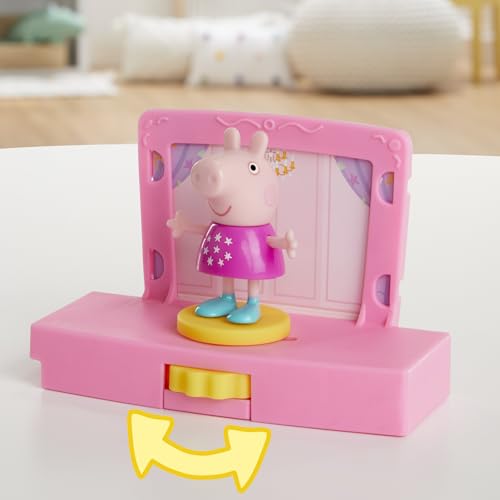 Peppa Pig Peppa’s Dance Party Playset with House, 2 Figures, 6 Accessories, Preschool Toys for Girls and Boys, Kids Gifts, Ages 3+ (Amazon Exclusive) - image 8