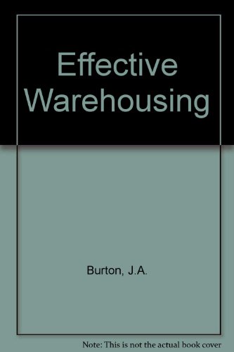 Effective Warehousing 0273031546 Book Cover