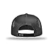 The Hat Pros Richardson 511 Wool Blend Flatbill Trucker Snapback Adjustable Cap (Black)