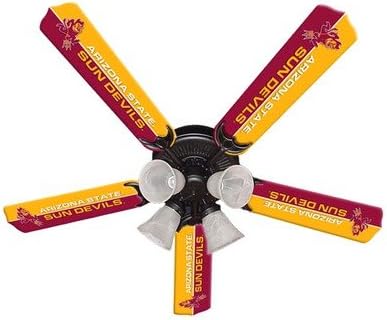 52" NCAA 5 Blade Ceiling Fan Team: Arizona State
