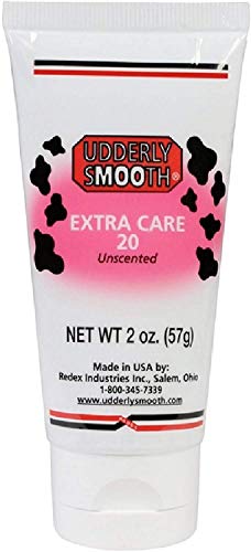 UDDERLY SMOOTH Hand & Body Cream Extra Care 20, Replenishing, Fragrance-Free, 2 oz