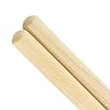 World Rhythm Drumsticks 5A by World Rhythm - Nylon Tip Pair of 5A Maple Drum Sticks #5