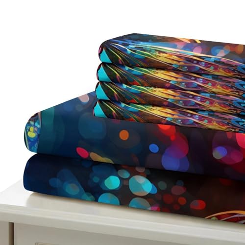 Housse de couette libellule 3D en microfibre premium de haute qualité - 7