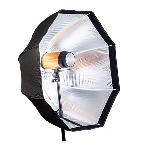 Softbox octagonal para streaming y grabación de vídeo con iluminación limpia KOMBIUDA 4