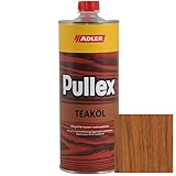 Pullex Teaköl ist ein Holzöl auf Basis nachwachsender Rohstoffe. Für die Behandlung von Laub- & Exotenhölzern. Sehr gutes Eindringvermögen, ausgezeichnete Anfeuerung des Holzes & gute wasserabweisende Wirkung