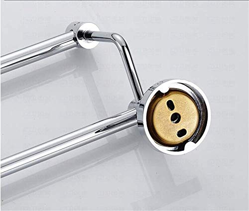 Toallero para pared de baño libre de perforaciones contra la humedad 6