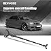 Bevinsee Rear Strut Brace Bar Compatible with E46 323i 323Ci 325i 325Ci 328i 328Ci 330i 330Ci 2001-2006, Rear Strut Tower Brace Bar Only Compatible with E46 Sedan, Steel, Powder-Coated