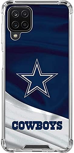 Skinit Clear Phone Case Compatible with Galaxy A12 - Officially Licensed NFL Dallas Cowboys Design
