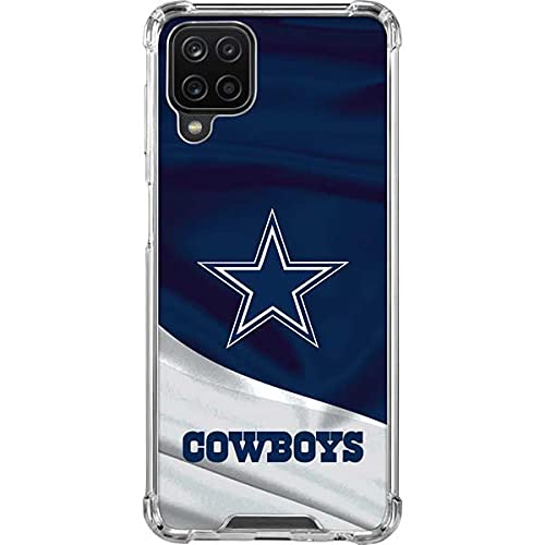Skinit Clear Phone Case Compatible with Galaxy A12 - Officially Licensed NFL Dallas Cowboys Design