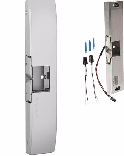 HES 9600 Electric Strike Surface Mounted Body for Rim Exit Devices, Satin Stainless Steel Finish. Model: 9600-630