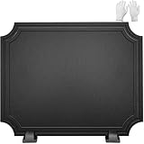 INNO STAGE 18 Inch Fireback for Fireplace- Iron Fireplace Back Plates with Feet, Fireplace Wall Protection...