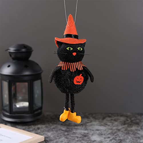 LUOZZY Pingente de Halloween com pingente decorativo para festa (gato)
