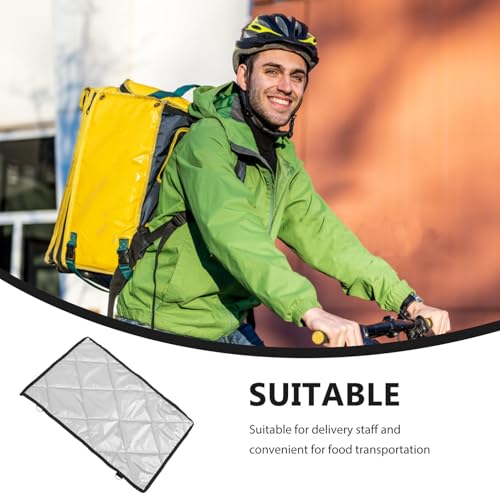 Funda aislante de alimentos 60x40 cm plegable contra la pérdida térmica 8