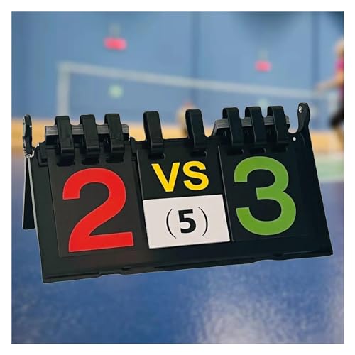 Tablero de puntuación Score Keeper manual de mesa para baloncesto 3