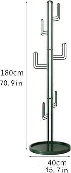Amazon.co.jp: ポールハンガー 金属製コートラック 自立型