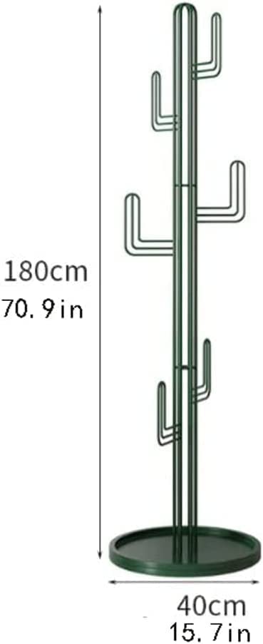 Amazon.co.jp: ポールハンガー 金属製コートラック 自立型サボテン
