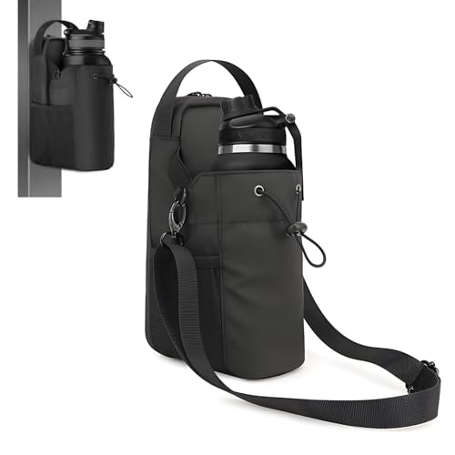 XHNKEG Magnetic Gym Bag Water Bottle Holder Training Draw Sling Bag Sport Bottle Organizer Gym Accessories for Men and Women Outdoor Basketball Bike