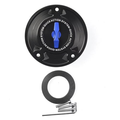 Bouchon réservoir d'essence bleu à démontage rapide pour Suzuki GSXR 600 SV650