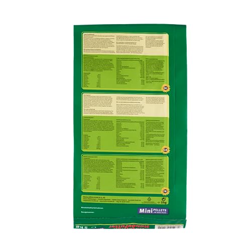 Markus Mühle NaturNah Mini Glutenfrei Kaltgepresstes Alleinfutter für kleine Hunderassen, ausgewachsene Hunde mit hohem Proteingehalt und wohltuenden natürlichen Inhaltsstoffen (3x5kg)