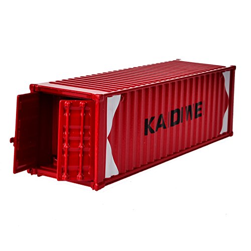 BOHS Alloy Miniature Container Model,Red, 5x1.57x1.26 inch