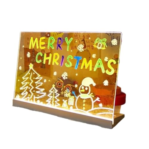 LED Zeichenbrett Kinder Neon – Nachtleuchtende Zaubertafel für virale Kunstmomente & TikTok-taugliche Effekte (L)