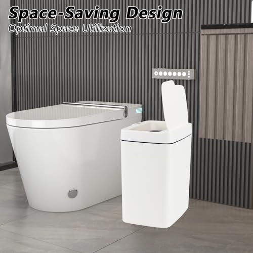 Teyyvn lata automática con sensor de movimiento 4 gal, blanca miniatura 5